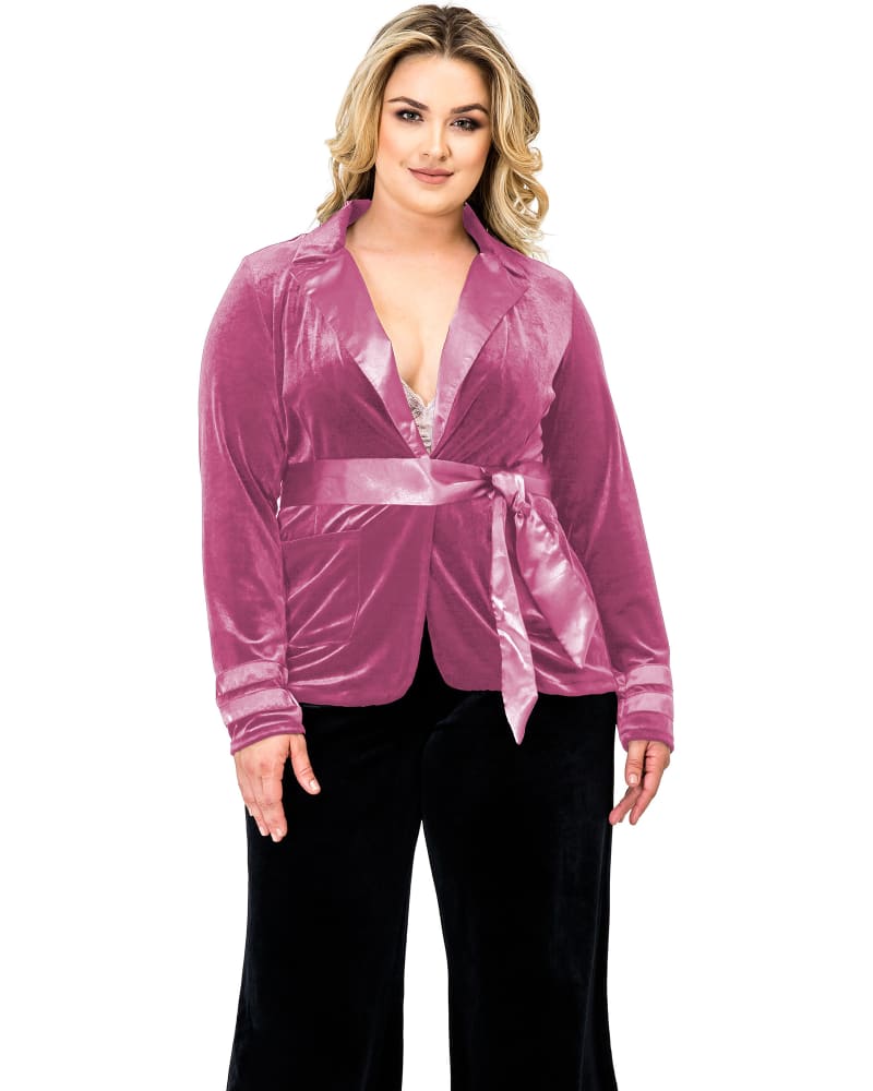 Womens velvet smoking jacket store
